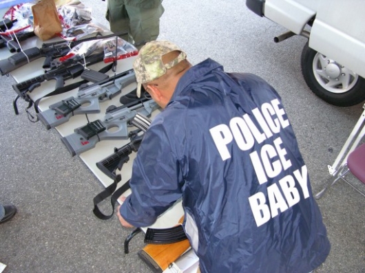 Police ice baby