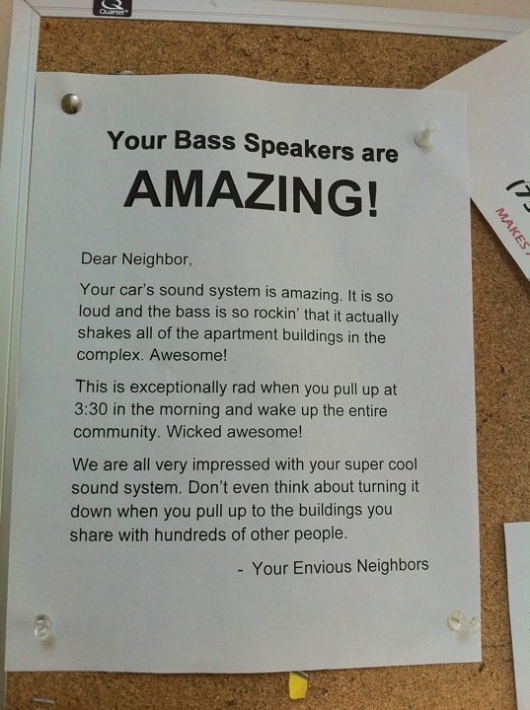 Your bass speakers are amazing