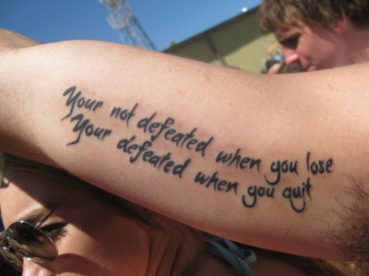 Tattoo spelling fail