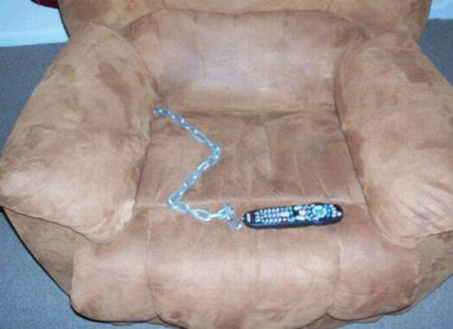 How not to lose the remote