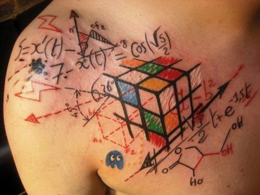 Awesome geek tattoo