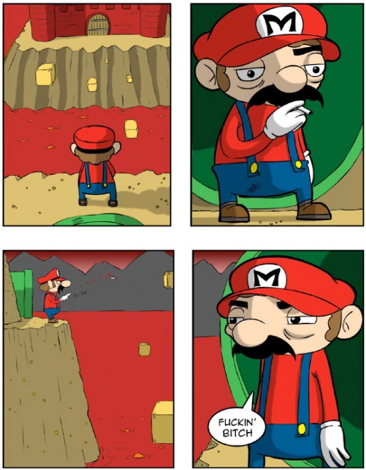Mario hates his job