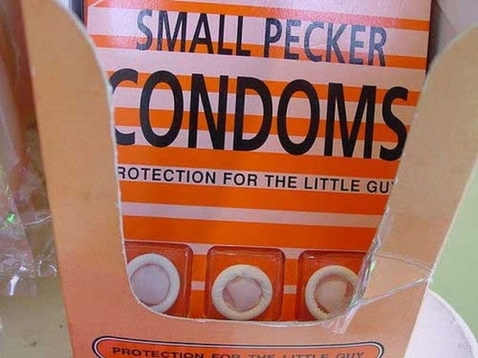 Small pecker condoms