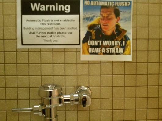 No automatic flush