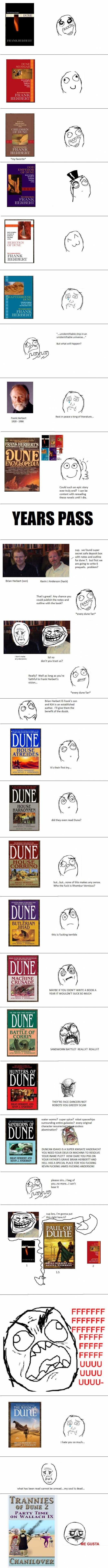 Reactions to the Dune books