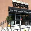 Solar powered tanning salon