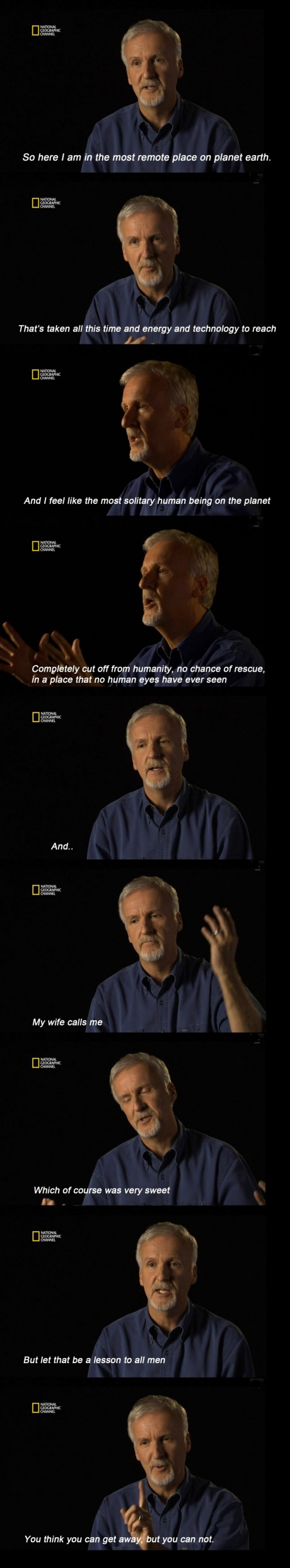 James Cameron - tales from the Mariana Trench