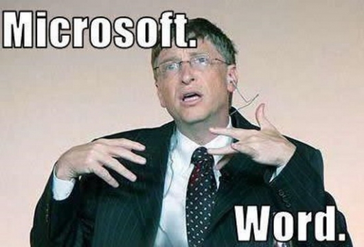 Microsoft. Word.