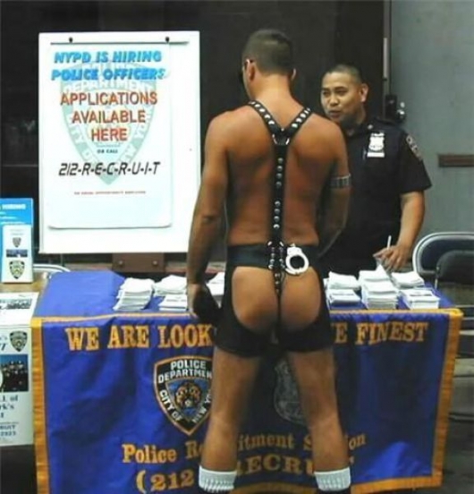 Police recruit