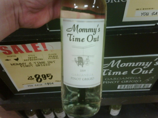 Mommy's time-out wine