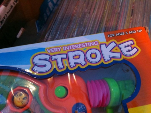 Very interesting stroke