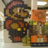 Grocery store Mario soda art