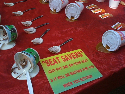 Seat savers