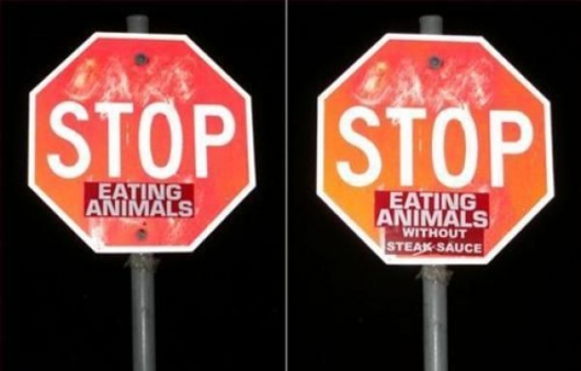Stop eating animals