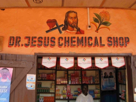 Dr. Jesus chemical shop