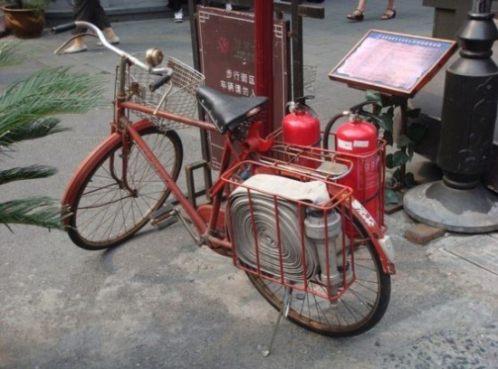 Fire bicycle