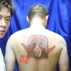 Funny ram tattoo
