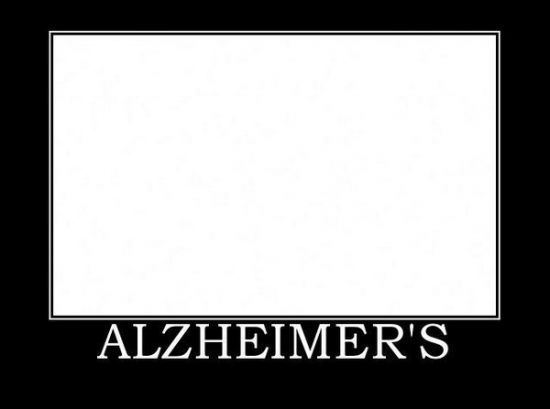 Motivastional Poster: Alzheimer's