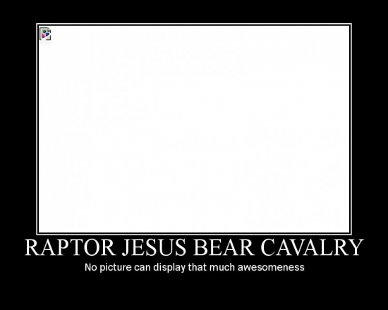 Raptor Jesus Bear Cavalry