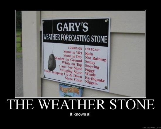 The weather stone