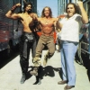 Wilt Chamberlain, Arnold Schwarzenegger and Andre the Giant