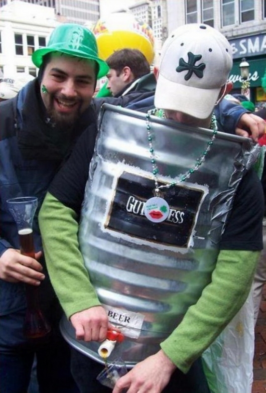 Beer keg costume
