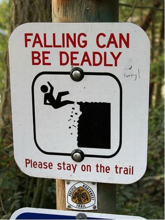 Falling can be deadly