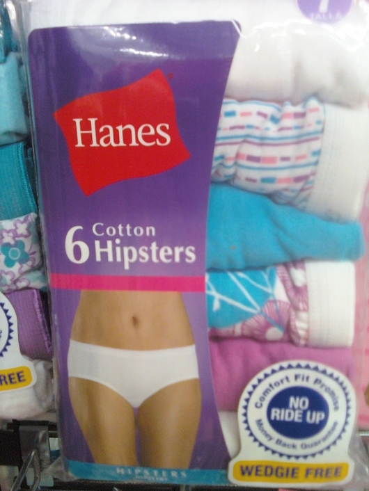 Cotton hipsters