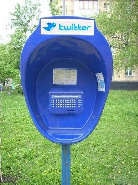 Twitter booth