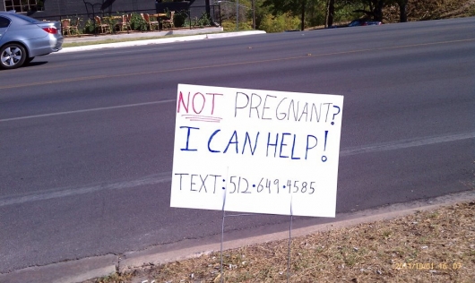 Not pregnant?