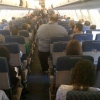 Big guy on airplane