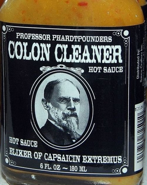 Colon cleaner hot sauce