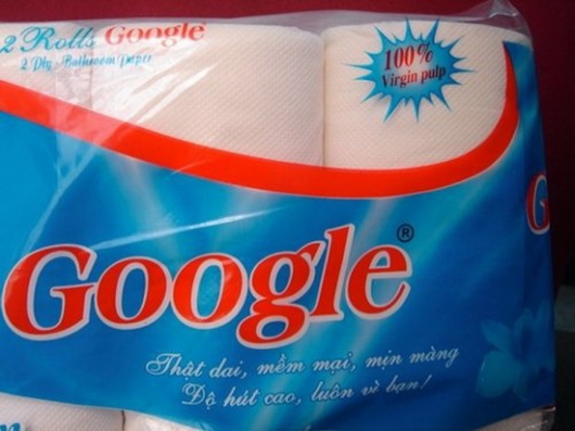 Google toilet paper