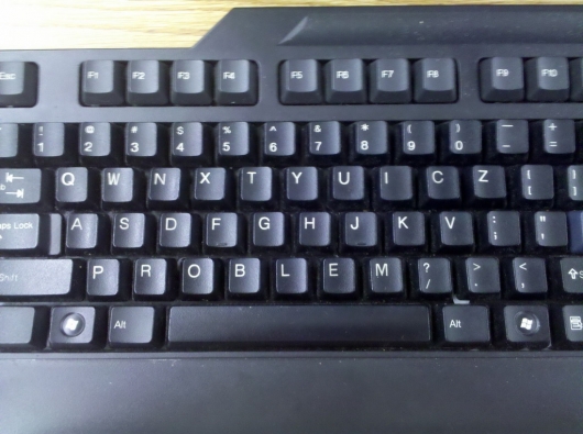 Trolled keyboard