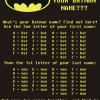 What is your Batman name?