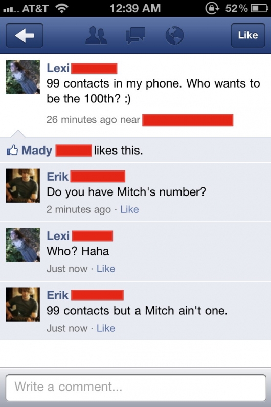 99 contacts