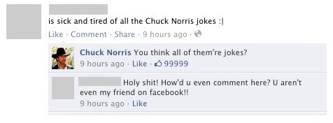 Chuck Norris jokes