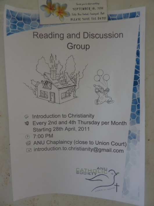 Reading and discussion group
