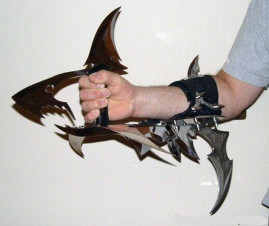 Awesome shark knife