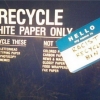 Racist recycle bin