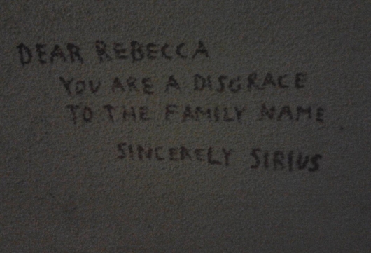Dear Rebecca